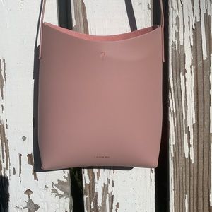 Crossbody Bag Anthropologie pale pink nude